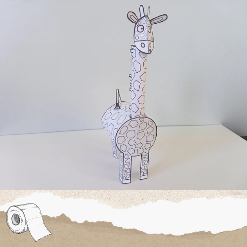 Paper Animal Craft Activity Printable for Kids-Paperland Adventures